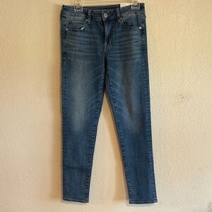 American Eagle Outfitters Dark Blue Skinny Jeans